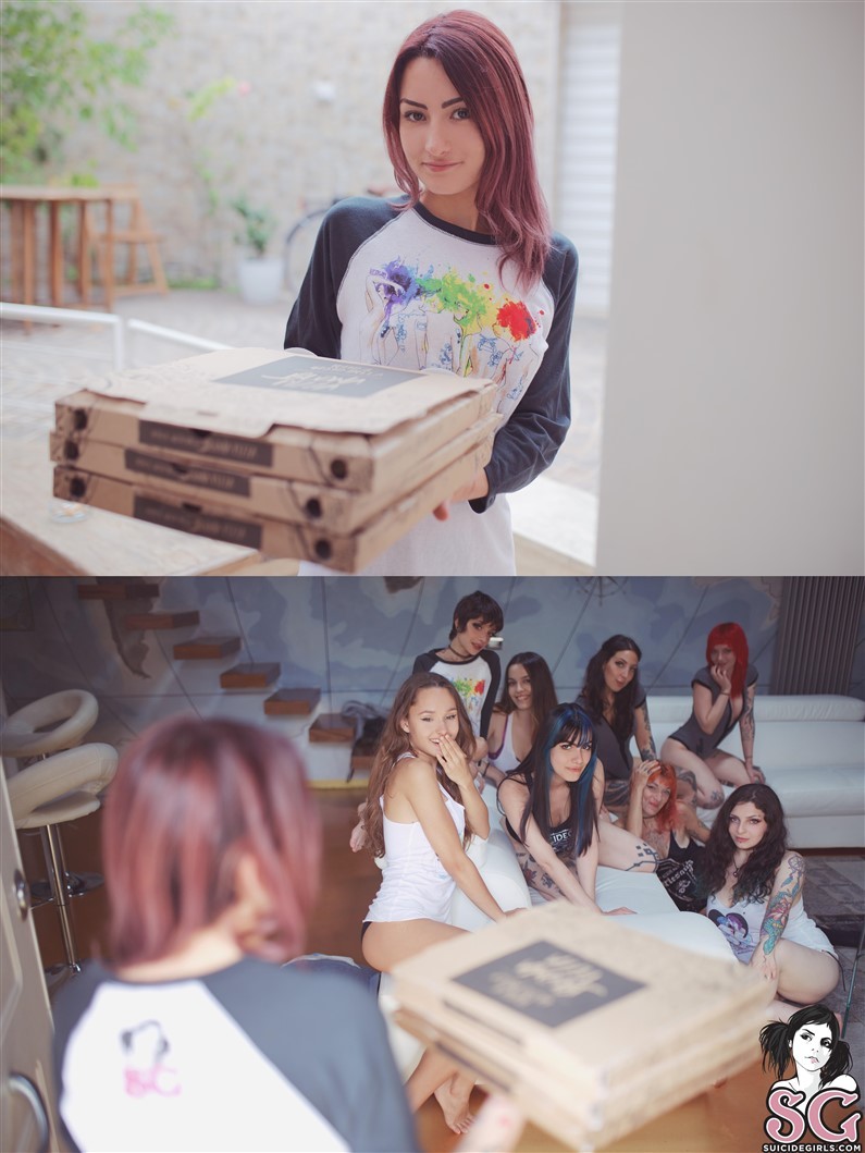 Betth + Catfois Suicide, Hot Pizza Party