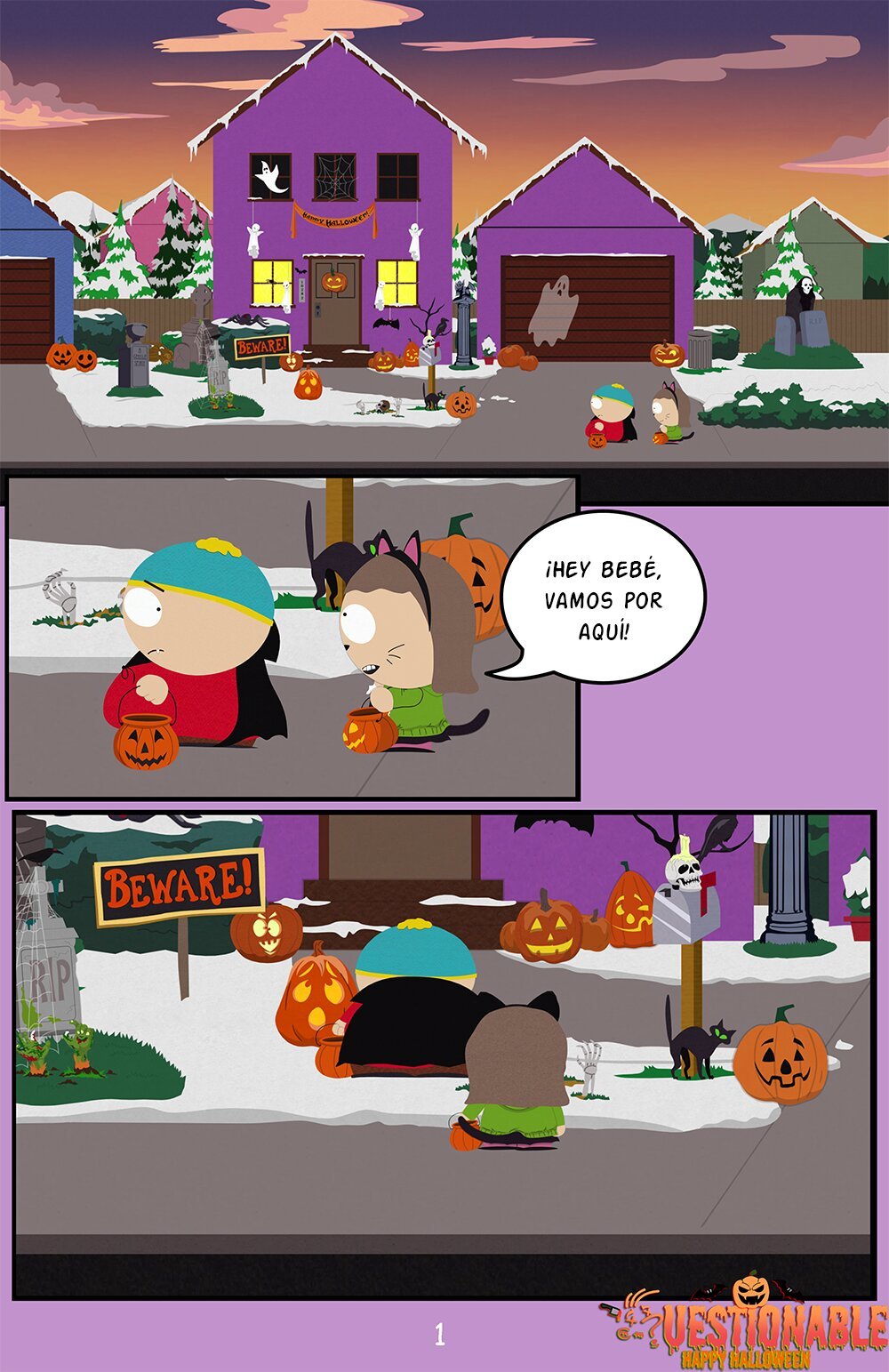 South Park Halloween Comic - 2