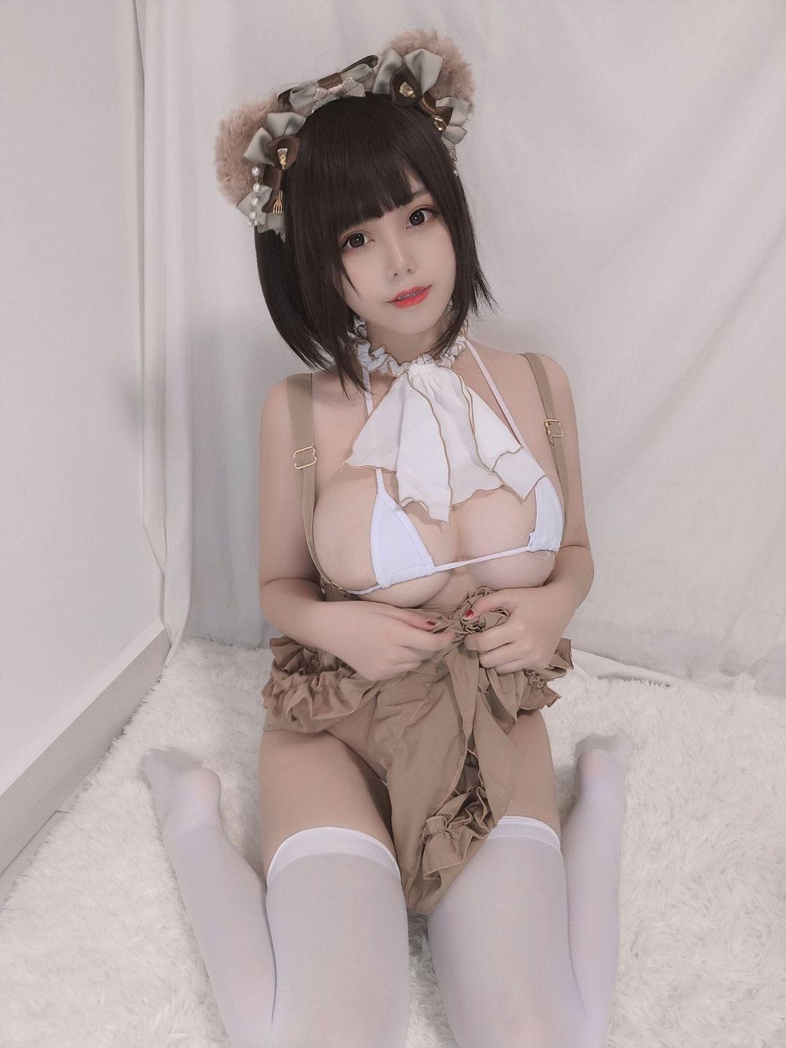 [福利女神cosplay] 蜜汁猫裘 - 小熊(41)