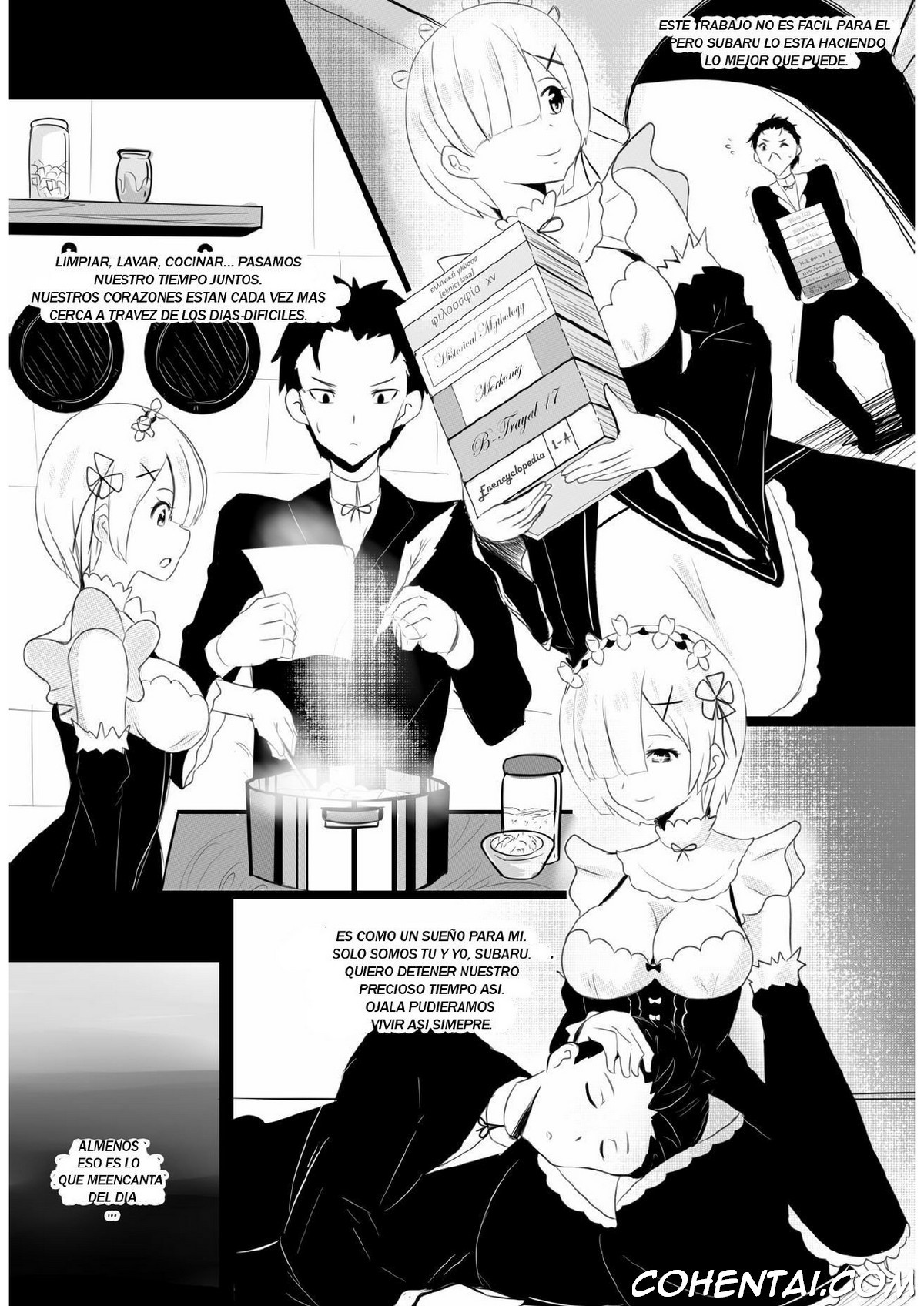 B-Trayal 17 Rem (Re:Zero kara Hajimeru Isekai Seikatsu) xxx comics manga porno doujin hentai español sexo 