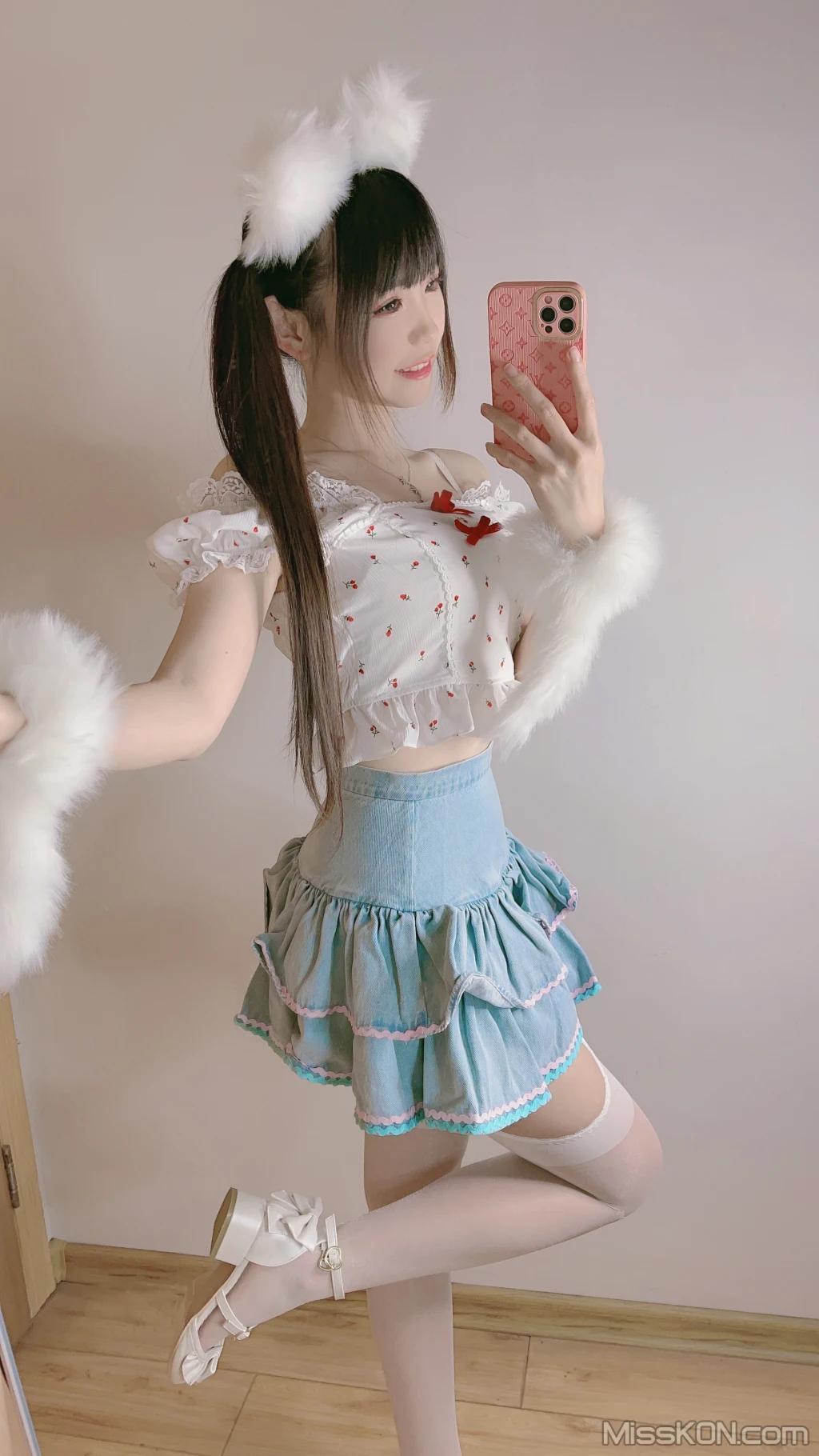 Coser@miko酱ww: mikoの白丝01 (241 photos)(193)