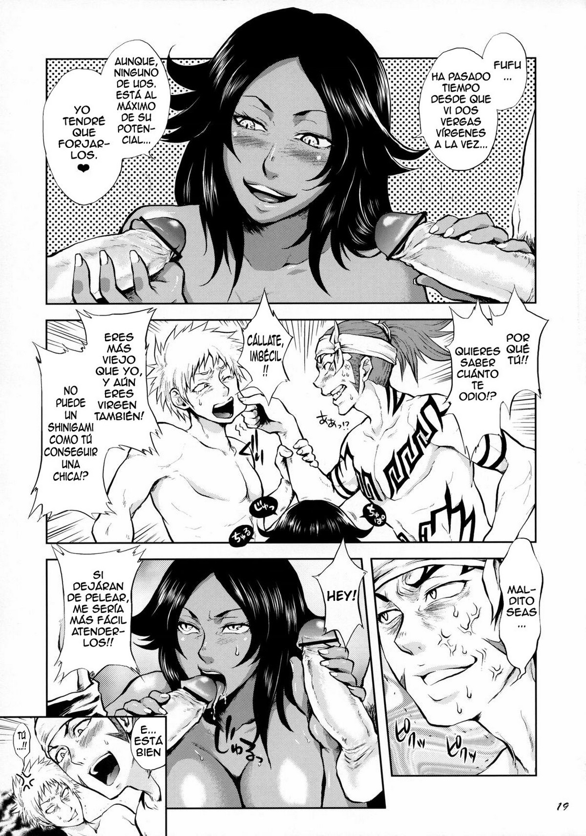 Yukemuri NyanNyan Jiken (Bleach) xxx comics manga porno doujin hentai español sexo 