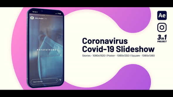 Coronavirus Covid-19 Slideshow - VideoHive 39084852