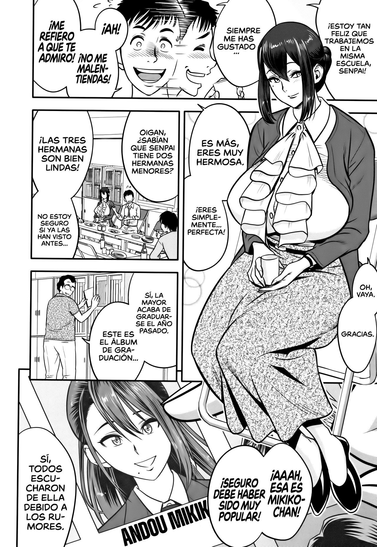 [Takasugi Kou] My Fair MILF Ch. 8-10 [Spanish] [K.A. Works]