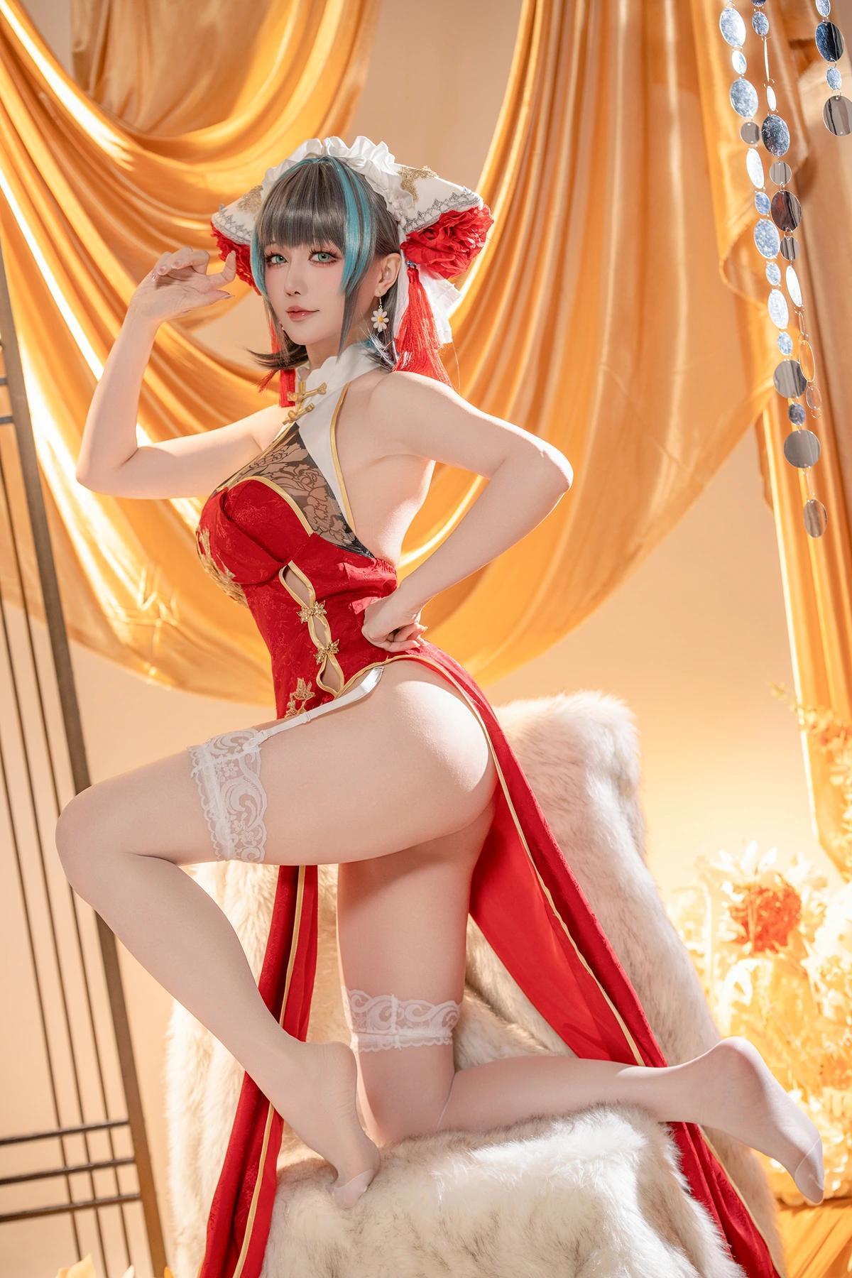 Cosplay 星之迟迟Hoshilily – 碧蓝航线柴郡(16)