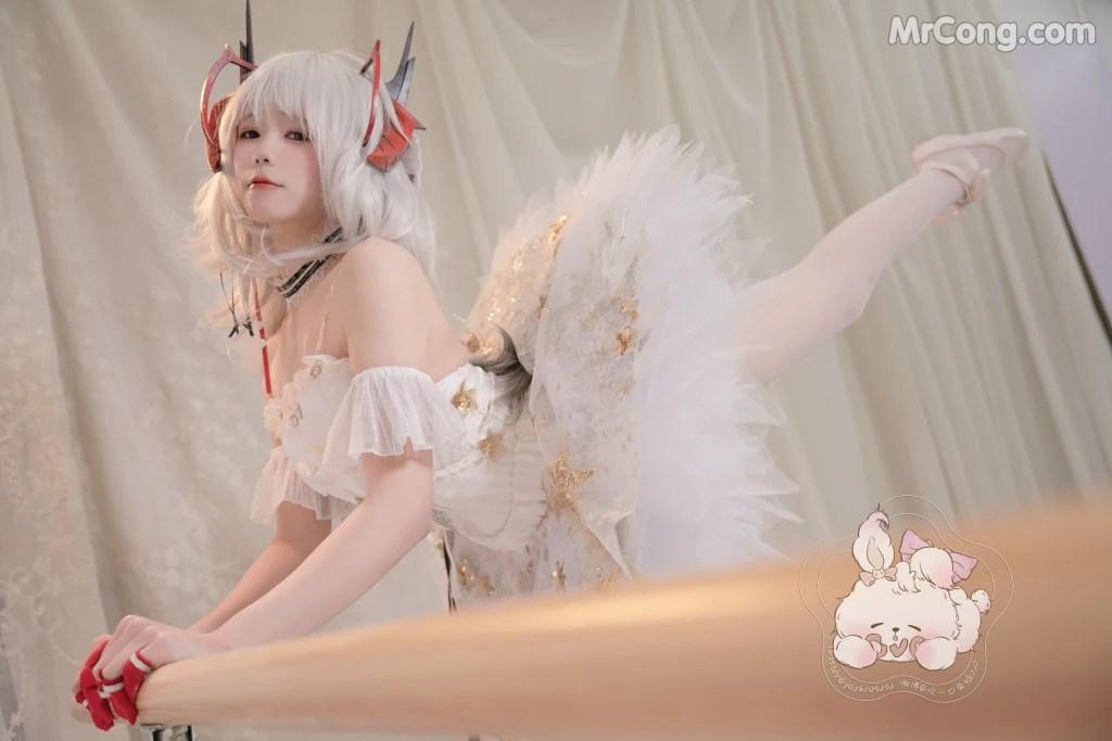 Coser@黏黏团子兔: W天鹅之舞 (55 photos )(46)