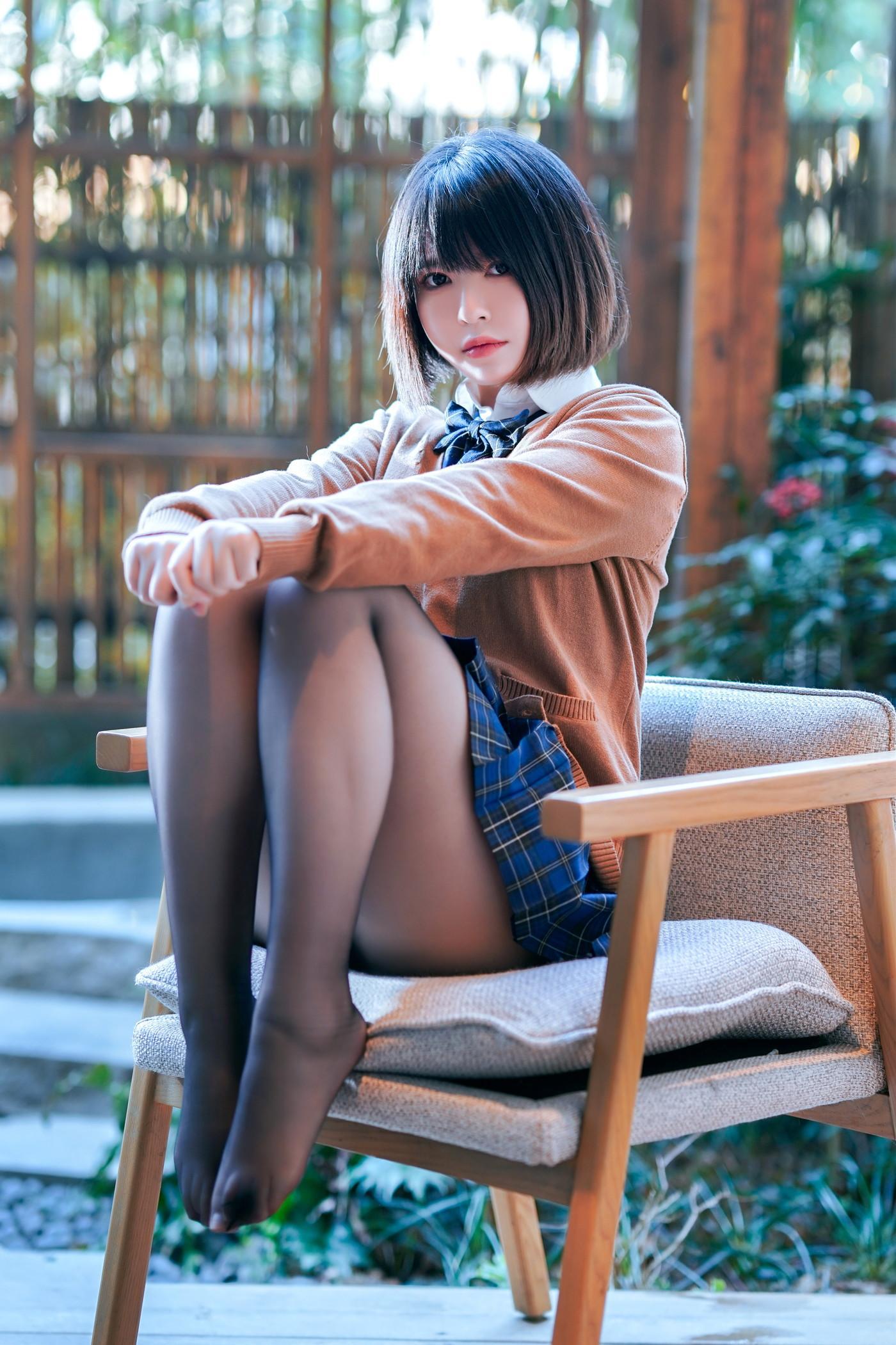 Cosplay 半半子Banbanko 彼女の制服(49)