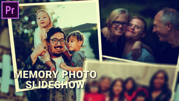 Emotional Memory Photo Slideshow Mogrt For Premier Pro - VideoHive 49999277