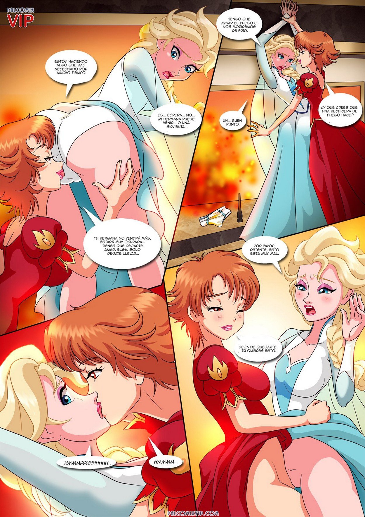 50 Shades of Frozen – Palcomix - 3