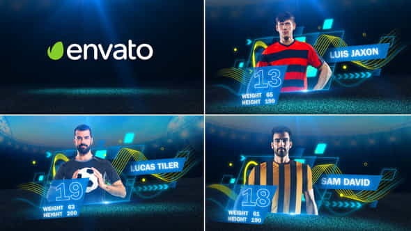 soccer players - VideoHive 30631657