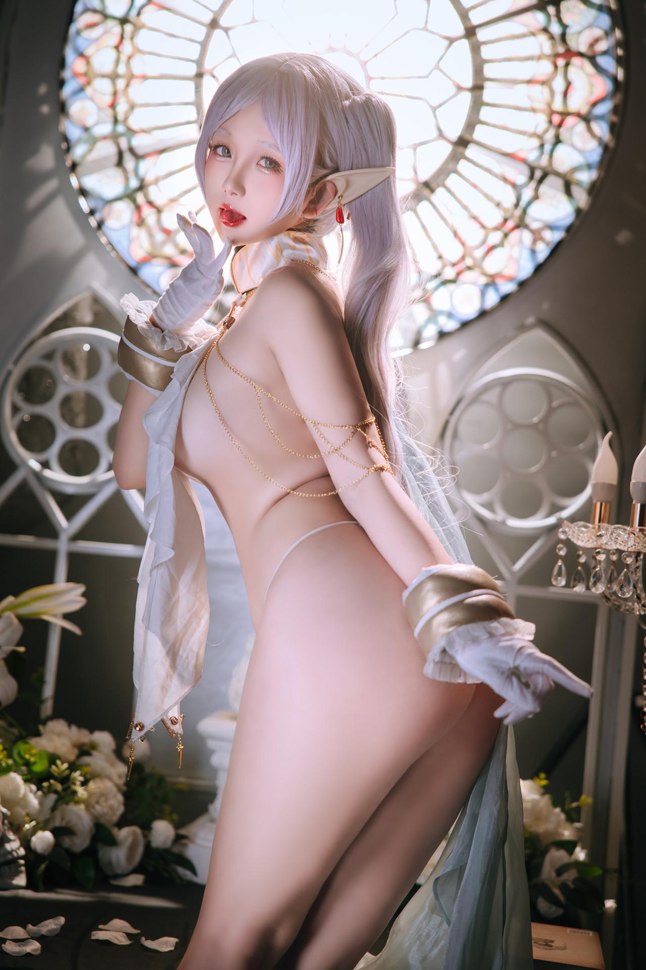 Cosplay Rinaijiao日奈娇 – 芙莉莲（圣光版）(7)