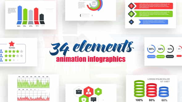 Infographics vol.13 - VideoHive 25593808