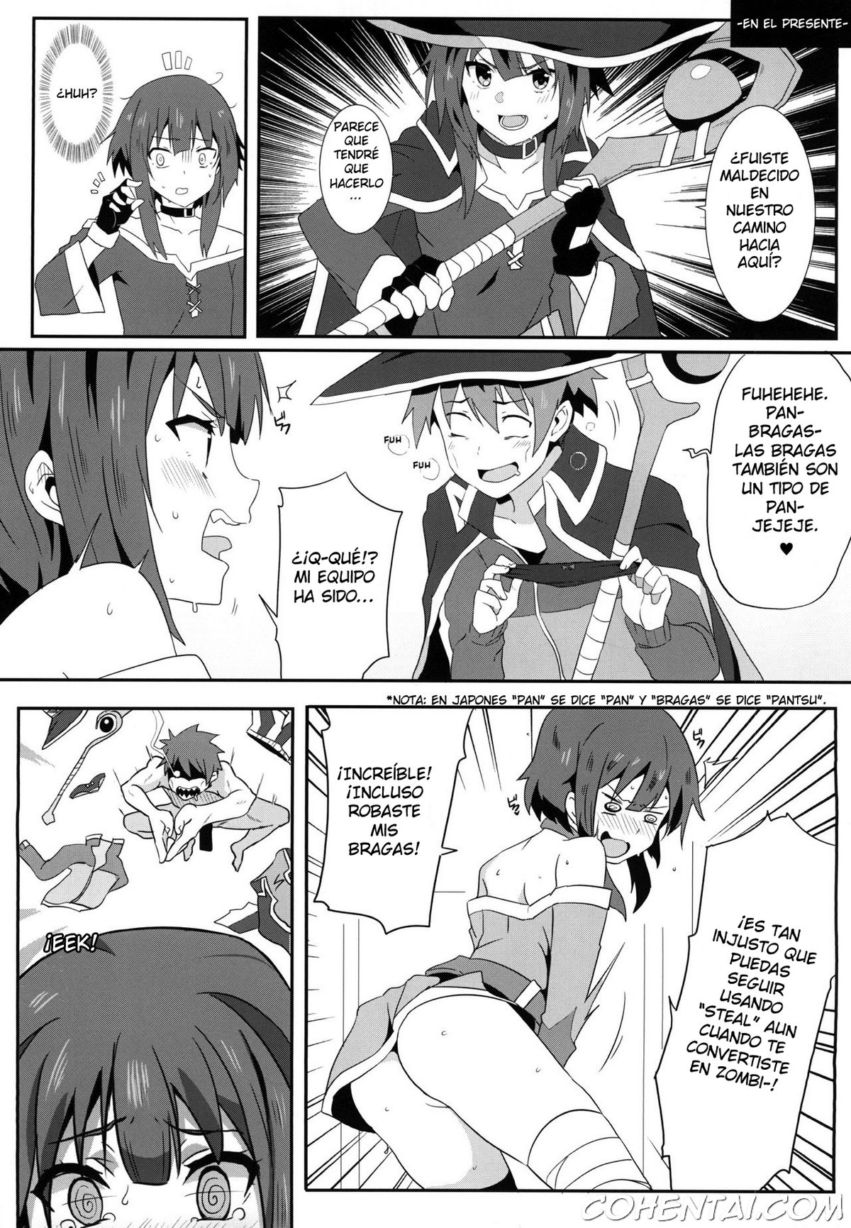 Megumin ni Kareina Shasei o! 4 (Kono Subarashii Sekai ni Syukufuku o!) xxx comics manga porno doujin hentai español sexo 