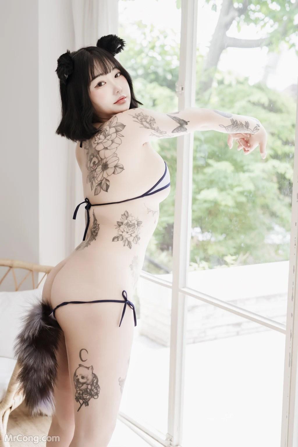 SAINT Photolife - Jeon Bo-Yeon (전보연): Vol.02 Tanuki & Cow (39 photos)(10)