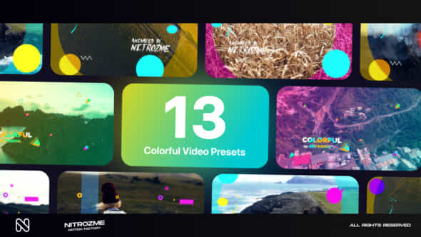 Colorful Typography Vol. - VideoHive 44892849