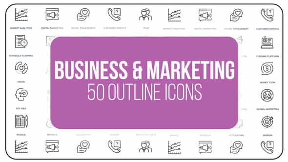 Marketing and Business - 50 - VideoHive 23150938