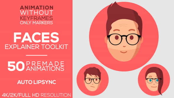 Faces | Explainer-Toolkit - VideoHive 18530885