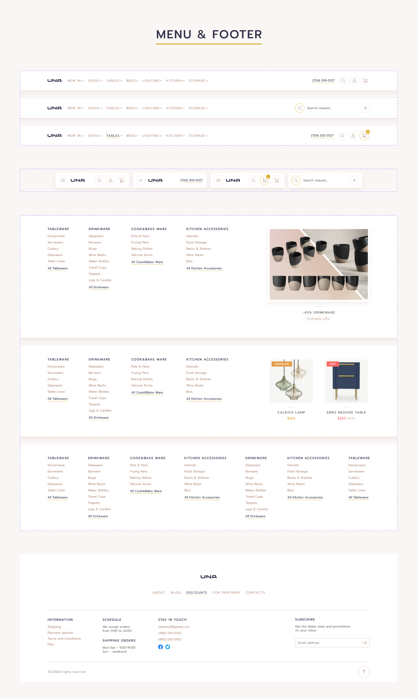 Una – Multipurpose eCommerce Figma Template - 3