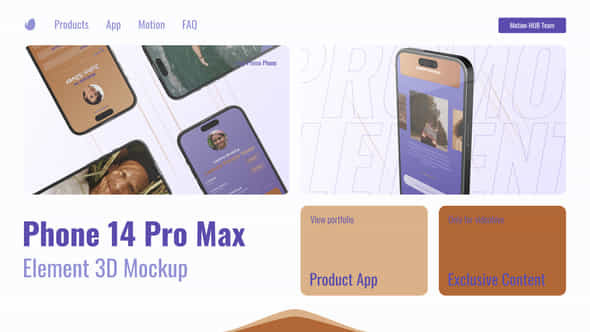 Mockup Phone Pro14 - VideoHive 43752110