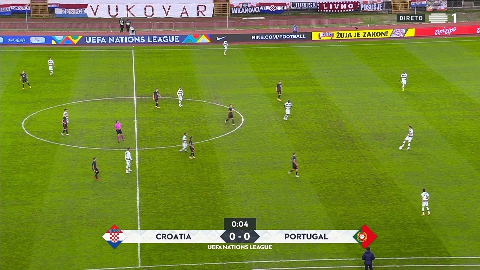 UEFA Nations League 20/21 - Croatia vs Portugal - 17/11/2020
