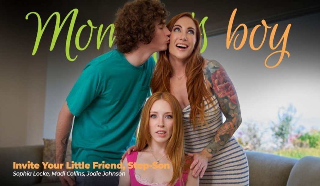 Sophia Locke, Madi Collins - Invite Your Little Friend, Step-Son 1080p