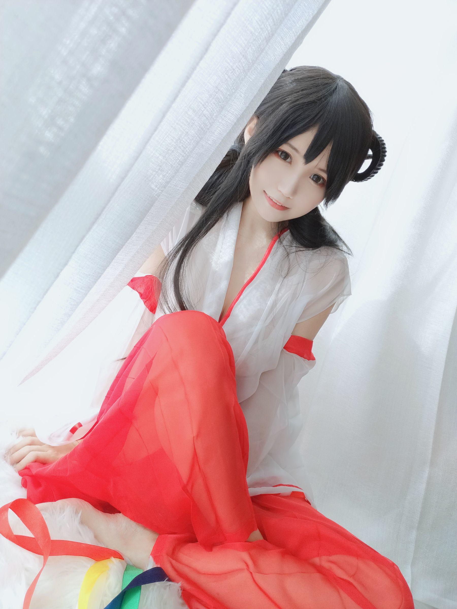 [网红COSER] 动漫博主小仓千代w – 巫女 写真集(18)