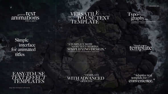 Easy Text Animation After Effects - VideoHive 52726268