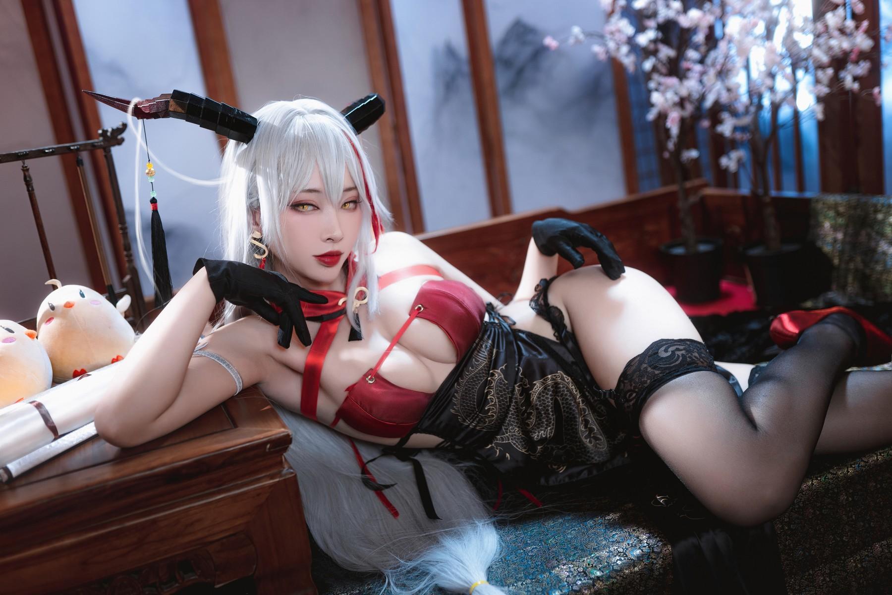 Cosplay 宮本桜 埃吉尔旗袍(19)