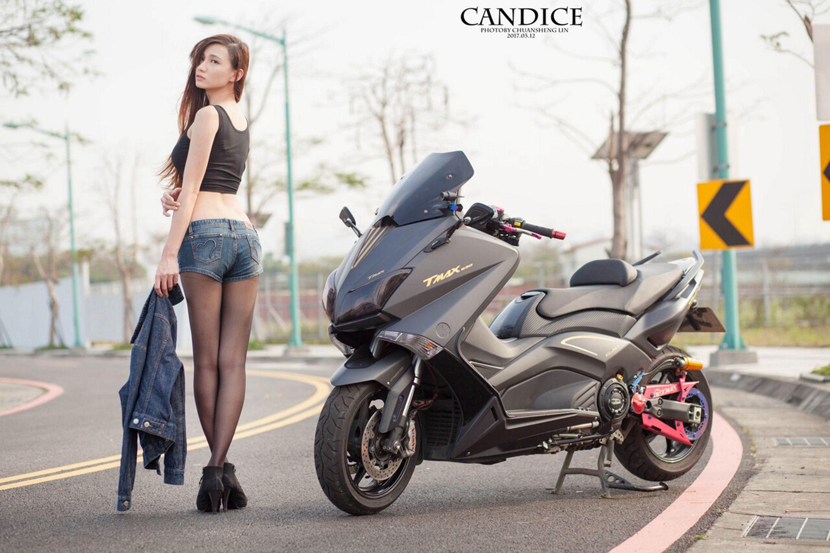 蔡译心Candice《动感时尚机车女郎》 [台湾女神] 写真集(5)