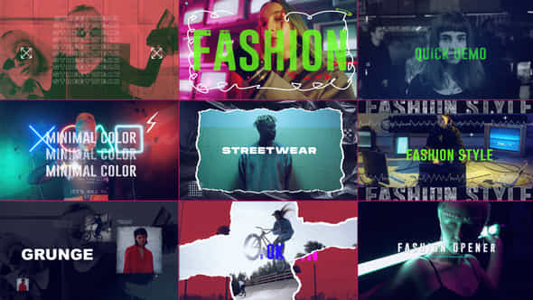 Fashion Opener Grunge - VideoHive 55973195