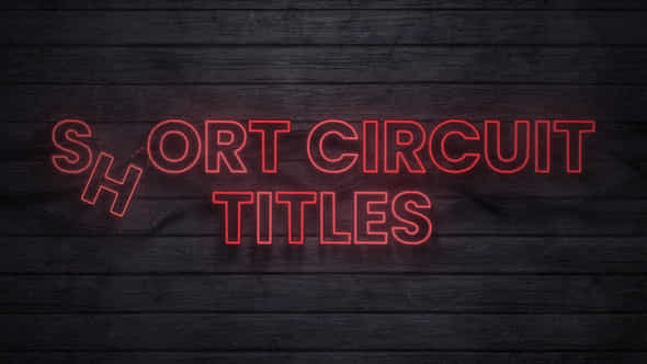 Neon Short Circuit - VideoHive 30751434