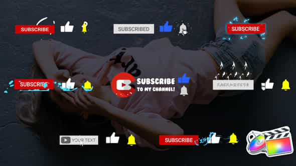 YouTube Subscribes Pack - VideoHive 25658604