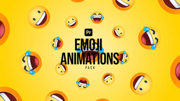 Emoji Animations Pack For Premiere Pro - VideoHive 50295953