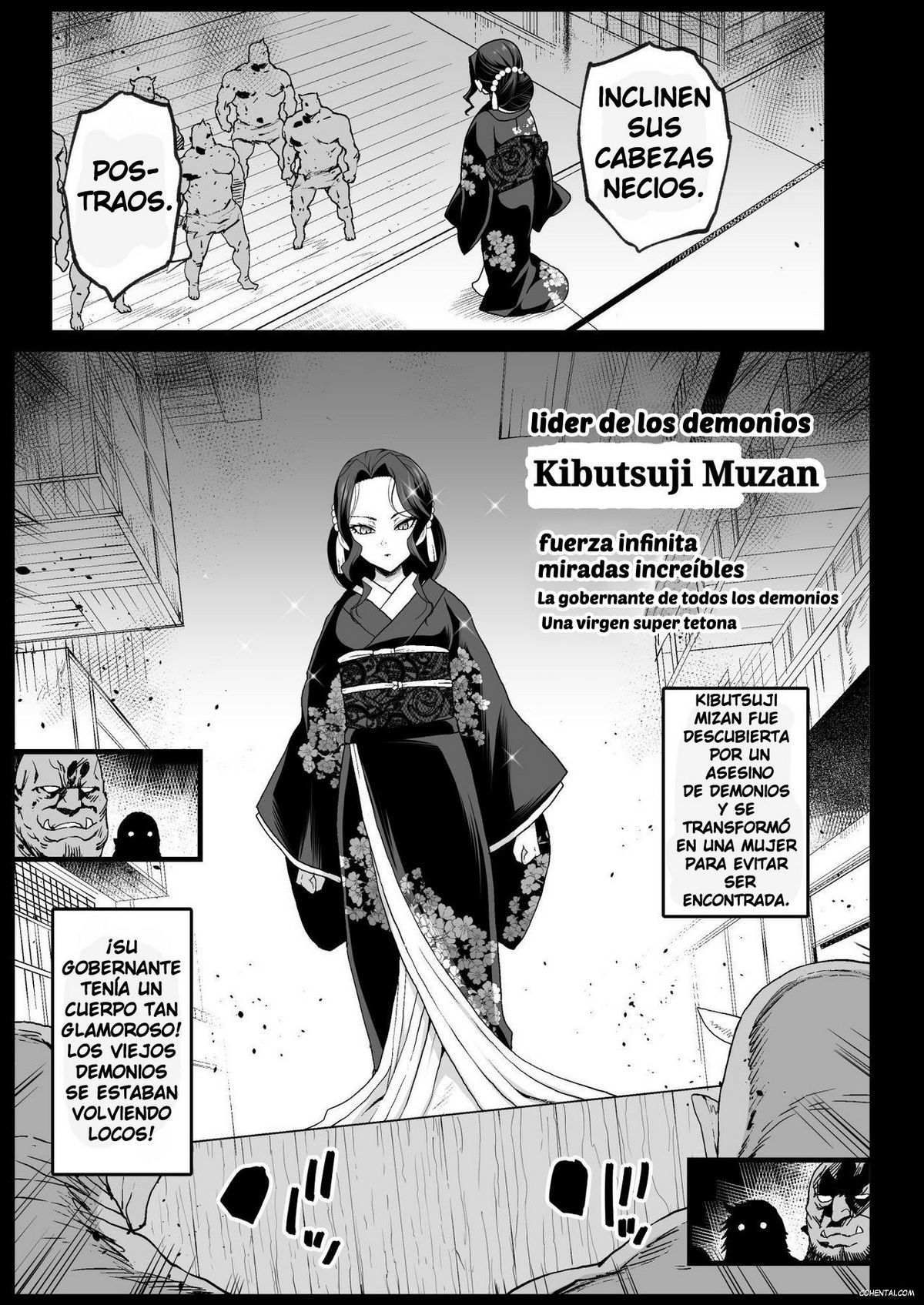 Mesu Ochi Onna Muzan-sama – RAPE OF DEMON SLAYER 4 (Kimetsu no Yaiba) xxx comics manga porno doujin hentai español sexo 