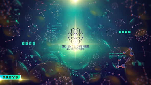 Science Opener Covid 19 Brain - VideoHive 29214786