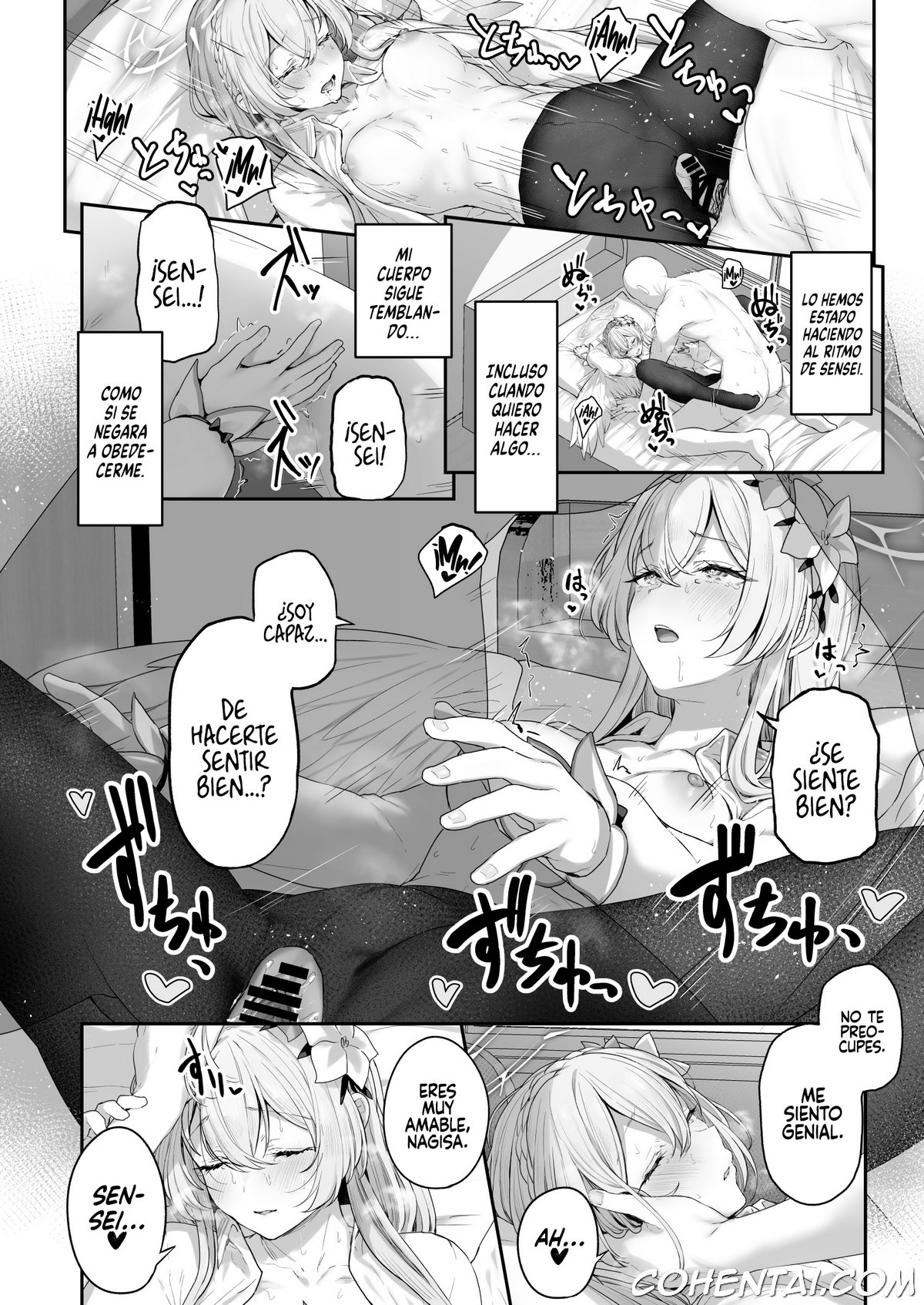 Watashitachi no Tea Party ga Sukebe na Hazu Arimasen!! (Blue Archive) xxx comics manga porno doujin hentai español sexo 