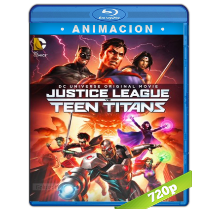 La Liga De La Justicia Contra Los Jovenes Titanes 720p Lat-Cast-Ing[Animacion](2016)
