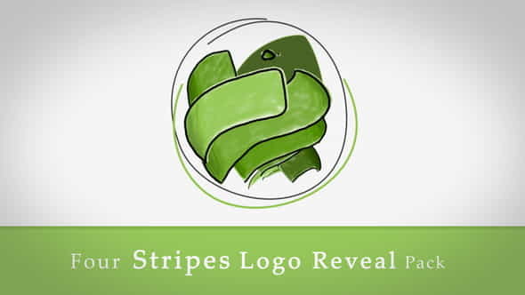 Stripes Logo Reveal Pack - VideoHive 24853603