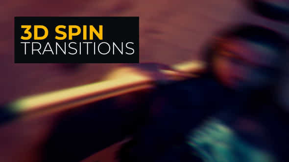 3D Spin Transitions After Effects - VideoHive 51905404