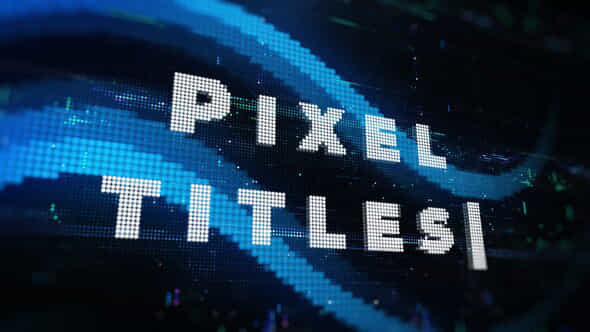 Pixel Screen Titles - VideoHive 37551026