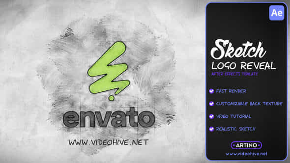 Sketch Logo Reveal - VideoHive 53934398