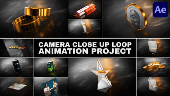 Camera Close Up Loop Animation Project For After Effects - VideoHive 58869822
