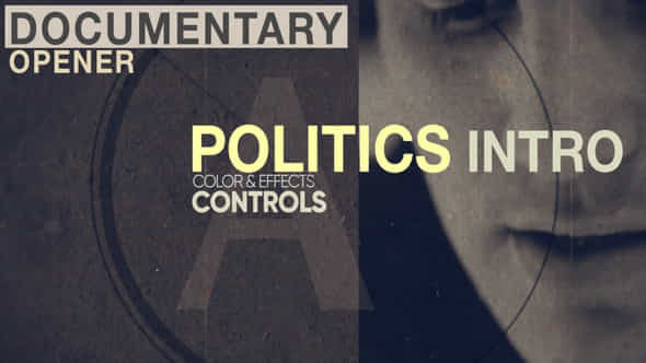 Documentary Opener Politics Intro - VideoHive 24264683