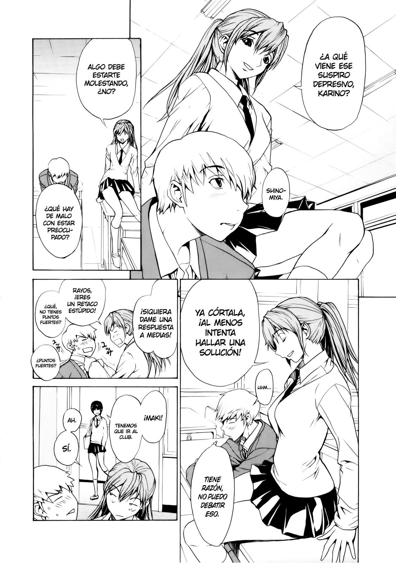 [OKAWARI] Bijin na Haha to Tsuyoki na Classmate Ch. 1-3  Hermosa Madrastra y Segura Compañera de Clases Ch. 1-3 [Spanish] [K.A. Works y Gokiburi]