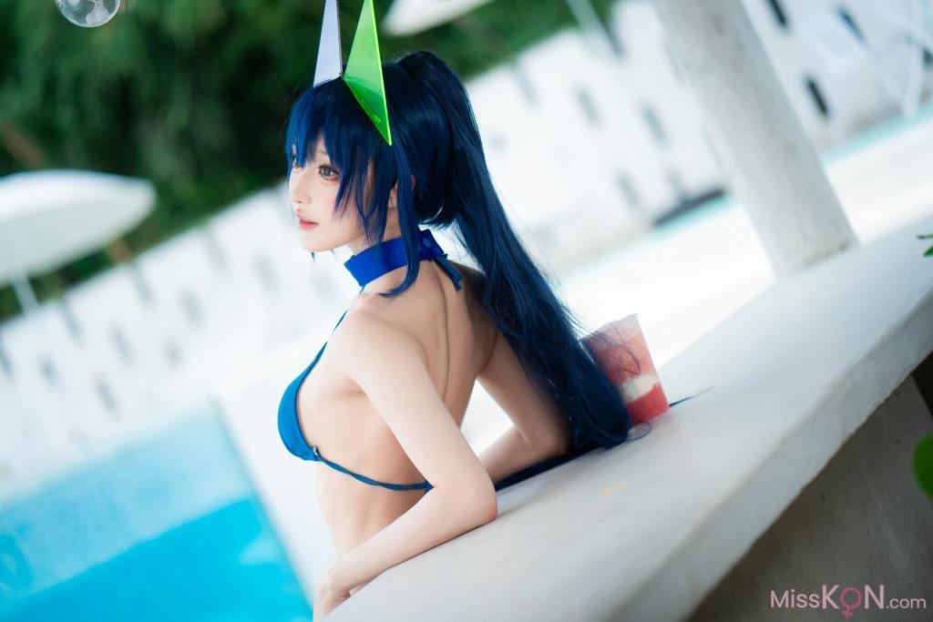 Coser@阿包也是兔娘: 花园泳装 (35 photos)(4)