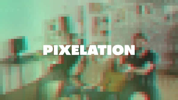 Pixelation Transitions - VideoHive 47674913