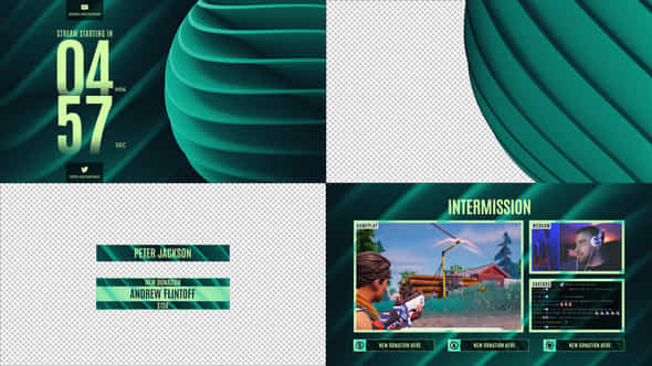 Stream Package 02 - VideoHive 46638359