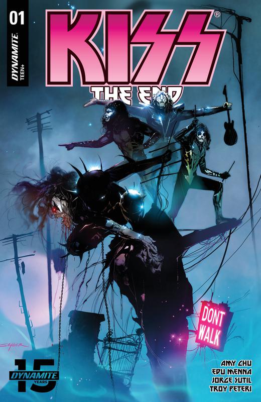 KISS - The End #1-5 (2019) Complete