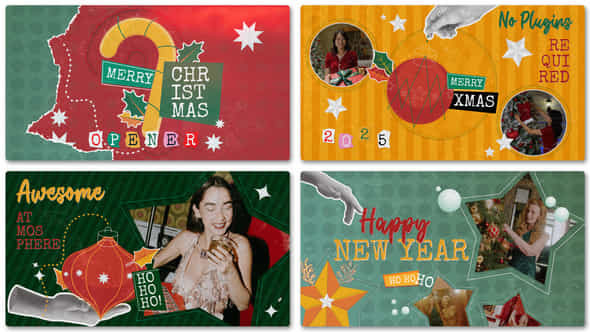 Christmas Slideshow Opener - VideoHive 55698463