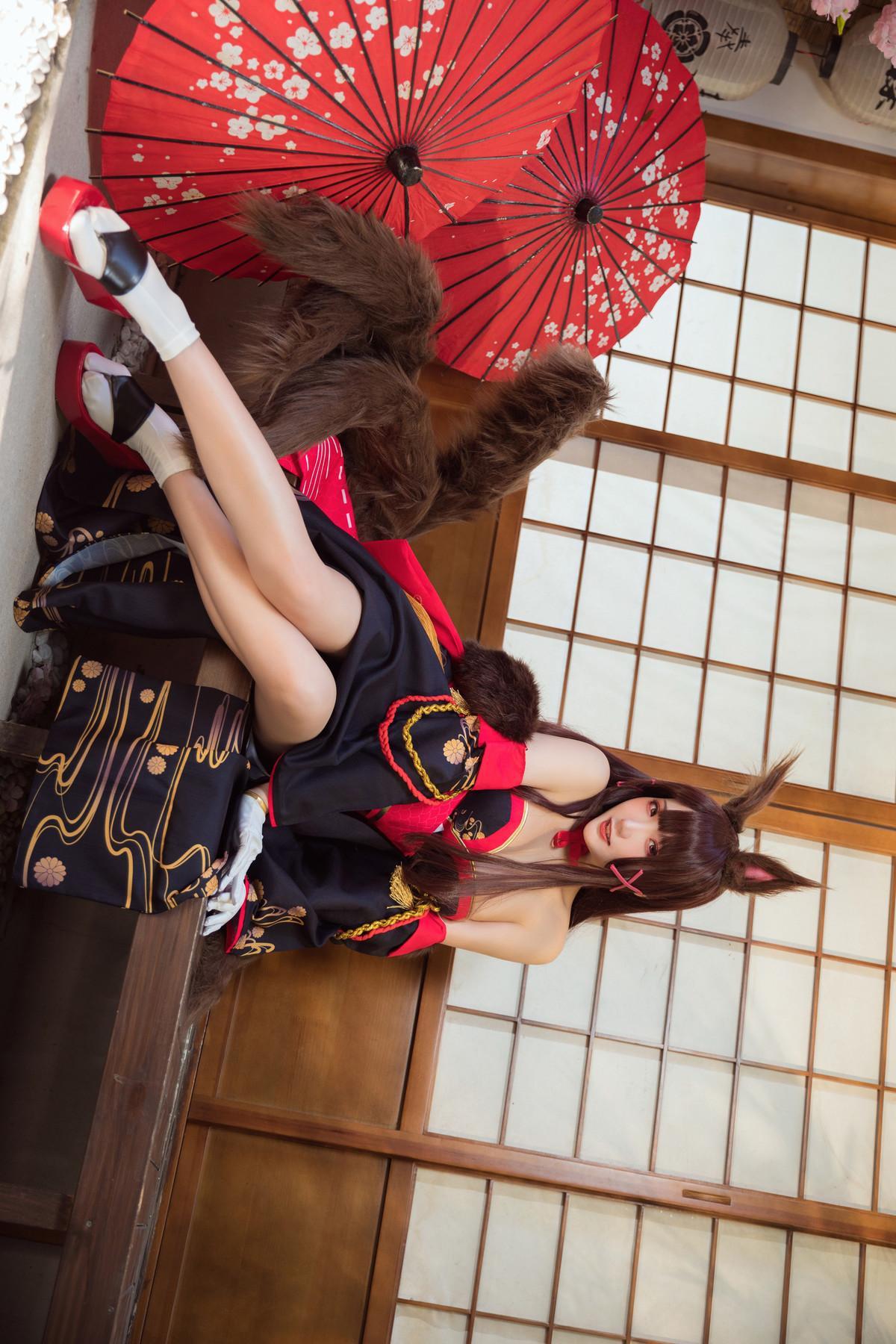 Cosplay 瓜希酱 赤城 Akagi(24)